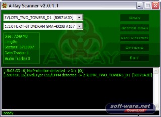 A-Ray Scanner Screenshot