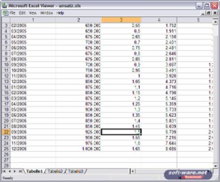 Excel Viewer 2003 Screenshot