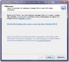 Microsoft Windows-Tool zum Entfernen bösartiger Software