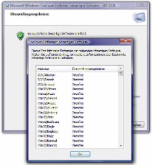 Microsoft Windows-Tool zum Entfernen bösartiger Software