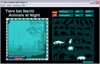 Tiere bei Nacht Screenshot