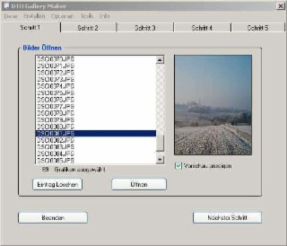 DTO Gallery Maker 2.0 Screenshot