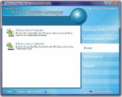 Advanced Backup Manager