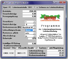 Xpert Lohnsteuertabelle 2013