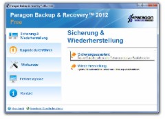 Paragon Backup & Recovery 2012