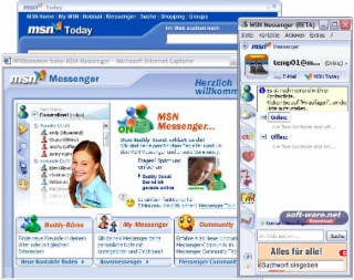 MSN Messenger 7 Screenshot
