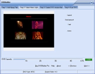 DVDBuilder Screenshot