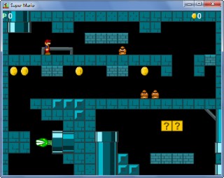 Old Super Mario Bros Screenshot