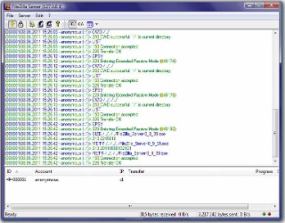FileZilla Server Screenshot