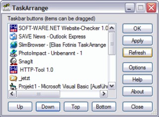 TaskArrange Screenshot