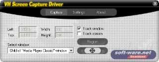 VH Capture Driver Screenshot