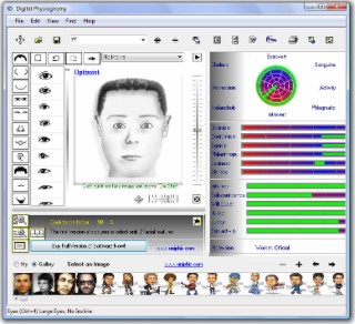 Digital Physiognomy Screenshot