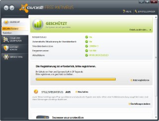 avast! Antivirus Screenshot