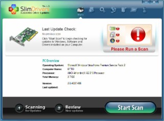 SlimDrivers Screenshot