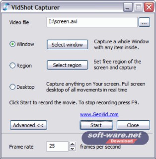 VidShot Capturer Screenshot