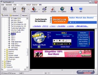 SurfMusik Screenshot