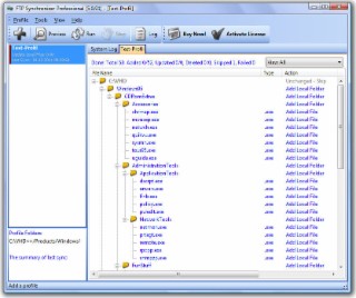 FTP Synchronizer Screenshot