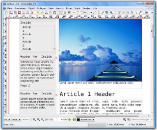 Scribus Screenshot