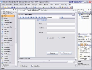MS Visual Basic Screenshot