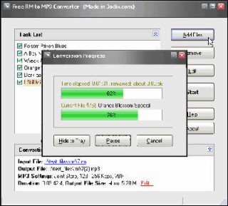 RM to MP3 Screenshot