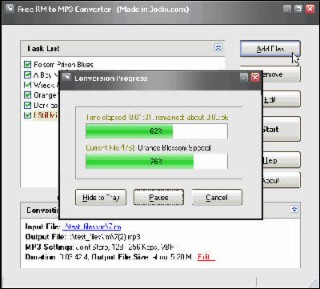 RM to MP3 Screenshot