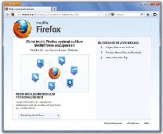 Firefox 12 Screenshot