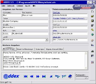 ADDEX Screenshot