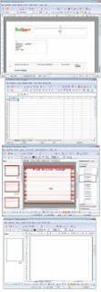 OpenOffice Portable Screenshot