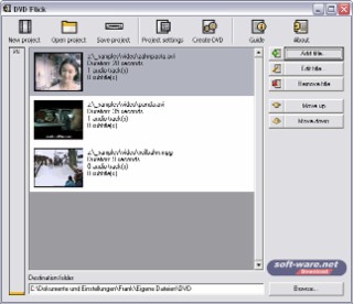 DVD Flick Screenshot