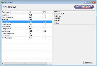 CPU-Control Screenshot