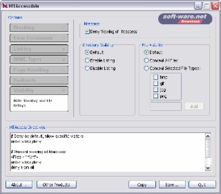 HTAccessible Screenshot