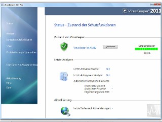 VirusKeeper Screenshot