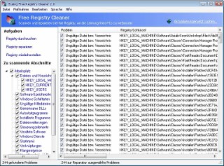 Registry Cleaner Screenshot