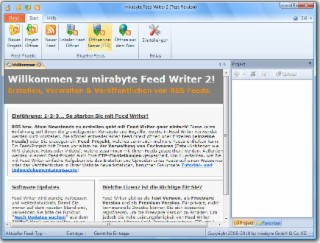 Feed Writer Screenshot