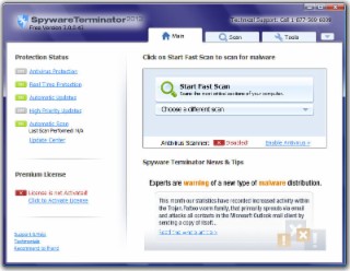 Spyware Terminator Screenshot