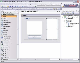 Visual C# 2005 Screenshot