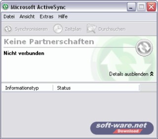 ActiveSync Screenshot