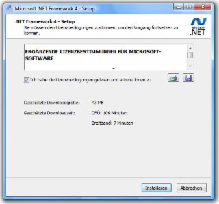 NET Framework 4 Screenshot