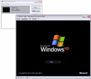 Virtual PC 2007 Screenshot