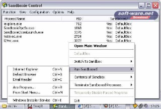 Sandboxie Screenshot