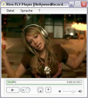 Riva FLV Player Screenshot