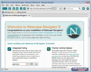 Netscape 9 Screenshot