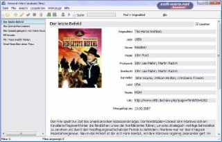 Video Database Screenshot