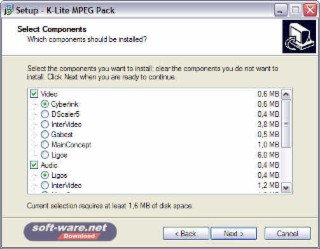 K-Lite MPEG Pack Screenshot