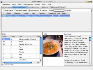 Essensplaner Screenshot