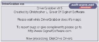 DriverGrabber Screenshot
