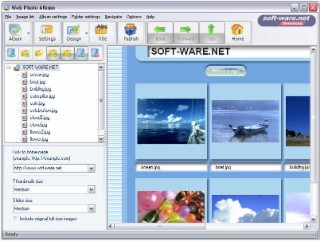Photo Web Album Screenshot