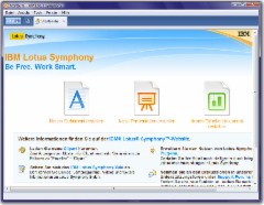 IBM Lotus Symphony 3.0.1