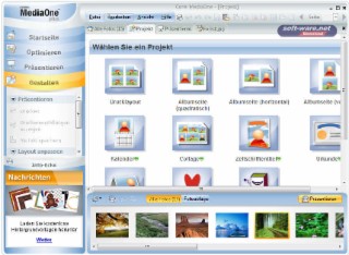 Corel MediaOne Screenshot