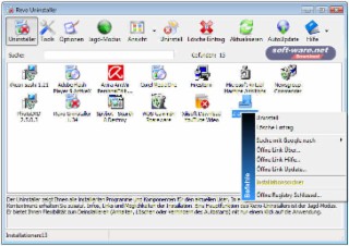Revo Uninstaller Screenshot